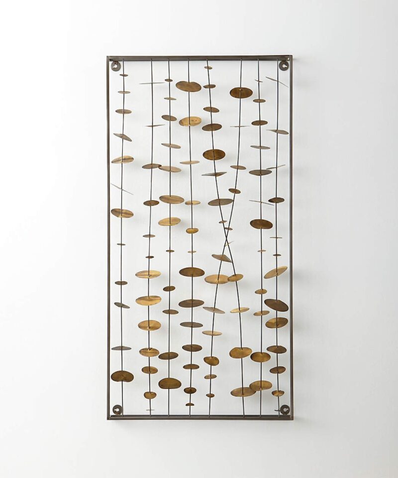 “Chimes” Metal Wall Art Sculpture 23.5″x46″