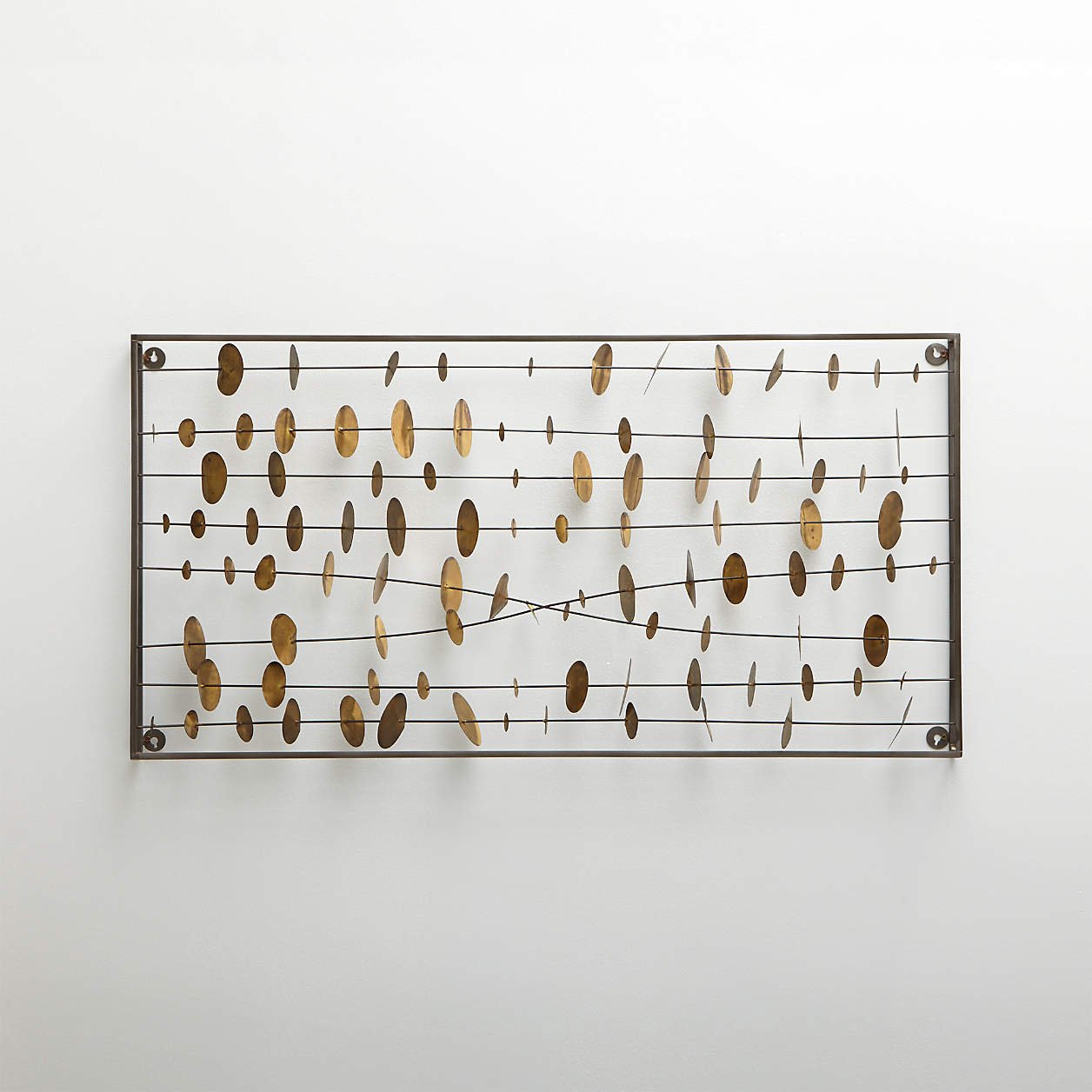 “Chimes” Metal Wall Art Sculpture 23.5″x46″ - Image 3