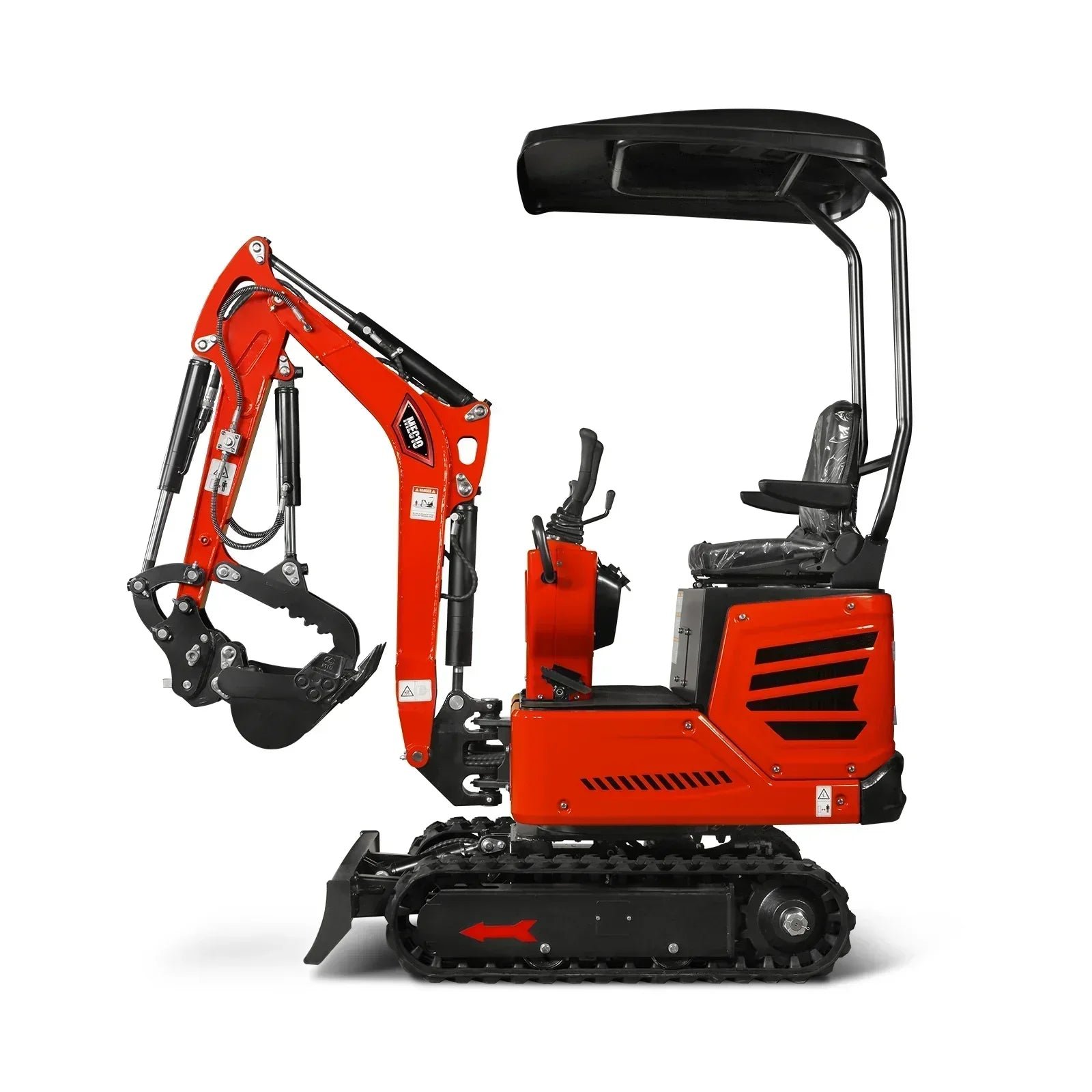 Mini Compact Excavator HONDA GX390 Engine, 65.7” Max. Digging Depth, 2280 LBS Operating Weight, MEC10 - Image 15