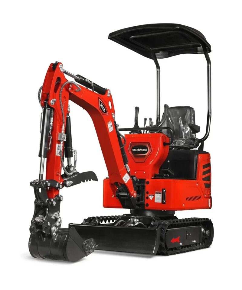 Mini Compact Excavator HONDA GX390 Engine, 65.7” Max. Digging Depth, 2280 LBS Operating Weight, MEC10 - Image 33