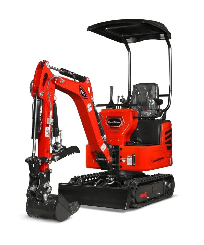 Mini Compact Excavator HONDA GX390 Engine, 65.7” Max. Digging Depth, 2280 LBS Operating Weight, MEC10