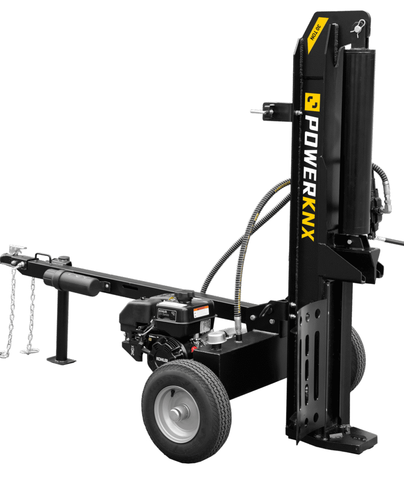 Alternative view of POWERKNX™ 30-Ton Vertical/Horizontal Gas Log Splitter (31-401)