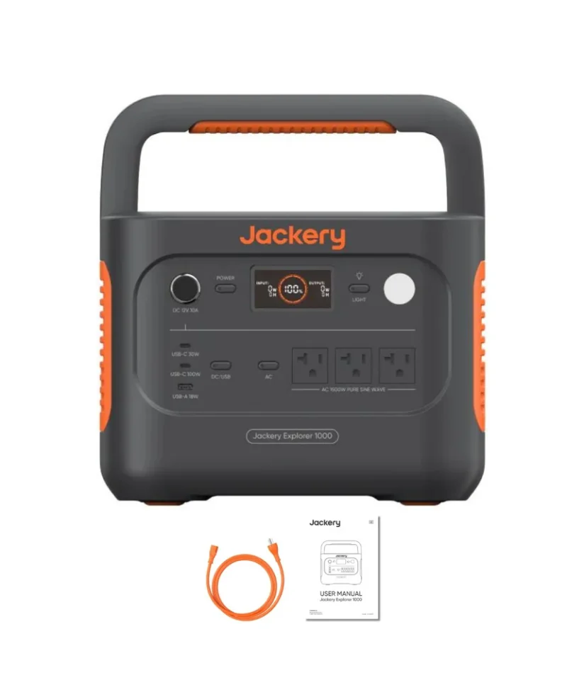 Explorer 1000 v2 Portable Power Station | 1070Wh | 1500W | 400W Solar Input