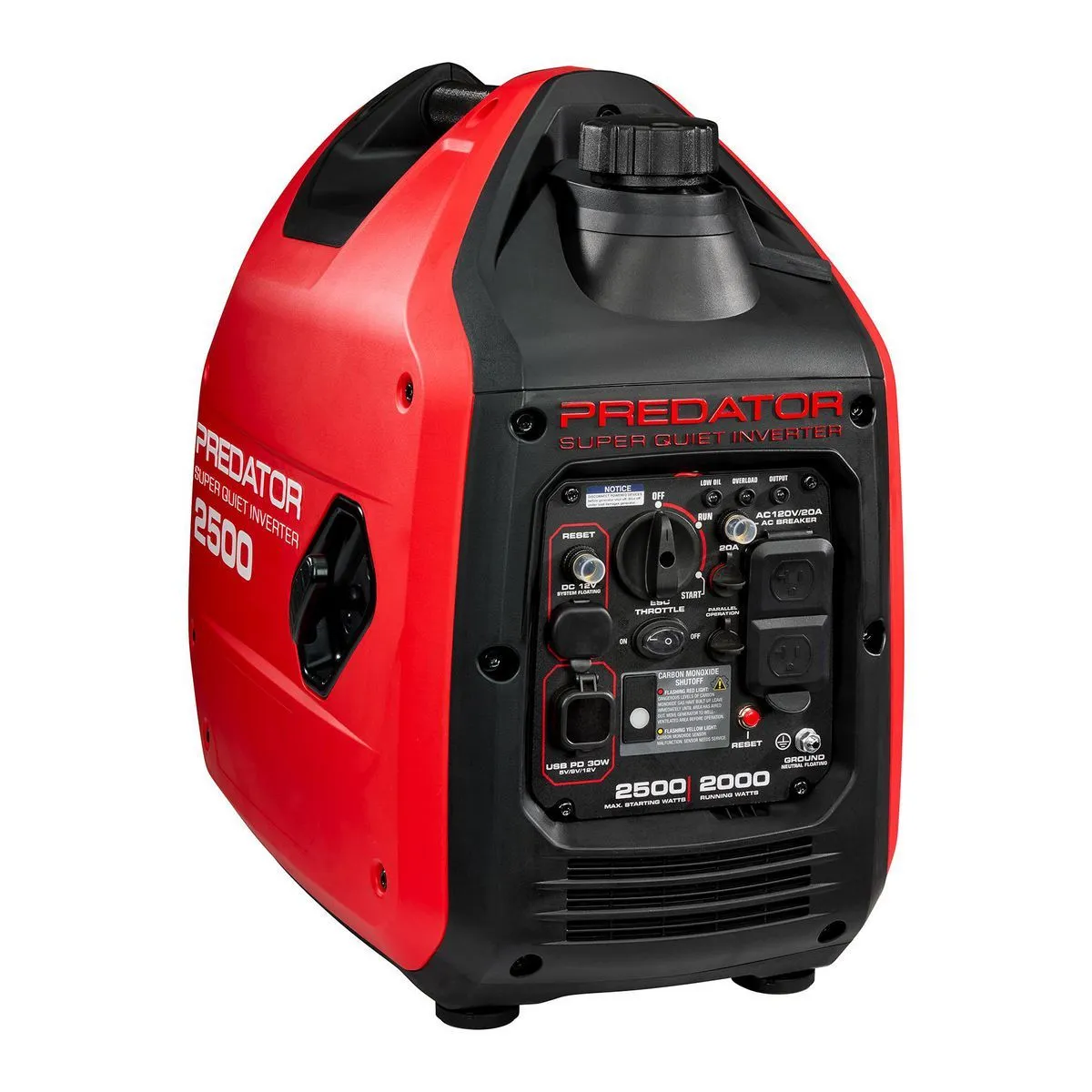 2500 Watt SUPER QUIET Inverter Generator
