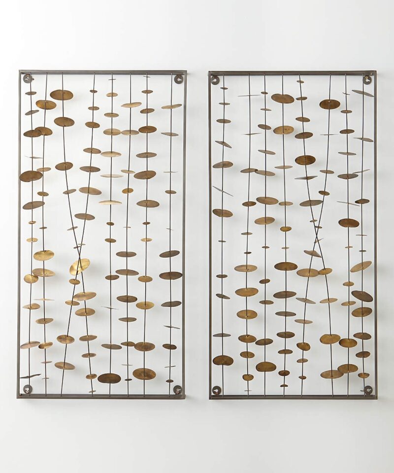“Chimes” Metal Wall Art Sculpture 23.5″x46″ - Image 5