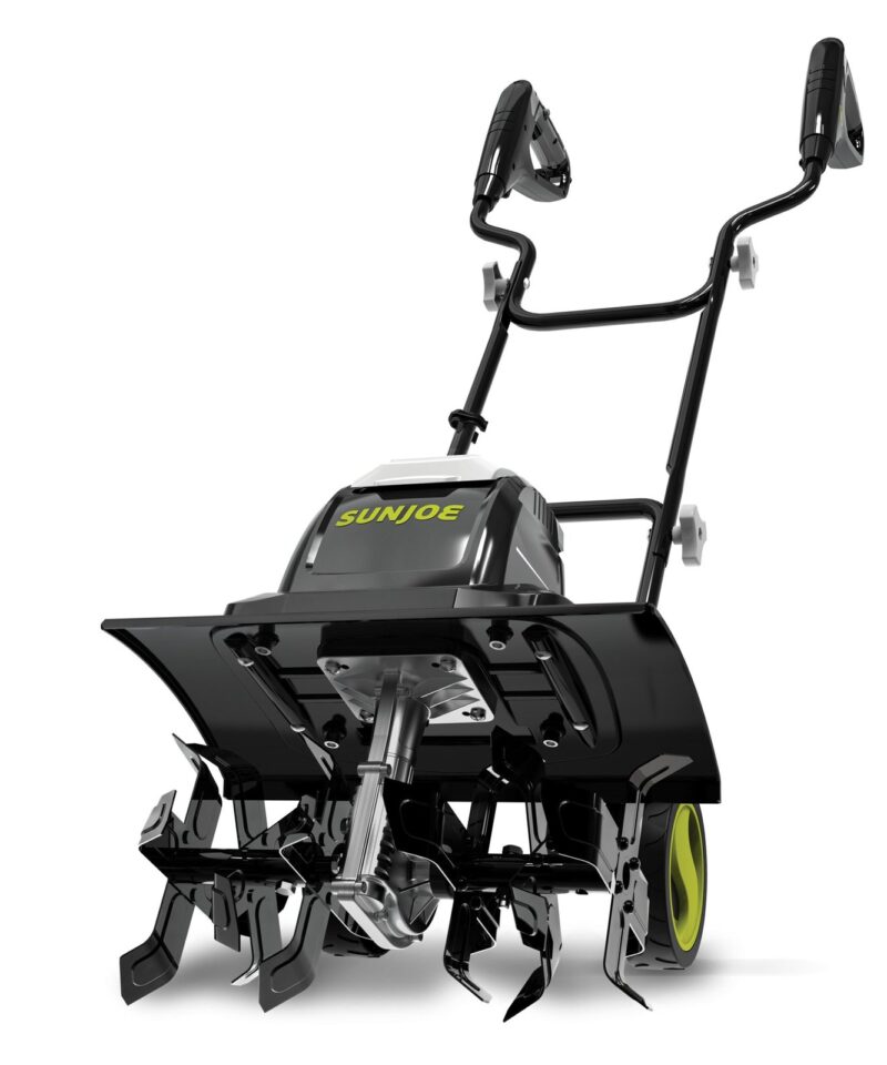 Electric Garden Tiller Cultivator, Steel Tines, 15 Amp, 15.7″, TJ605E