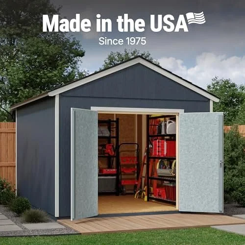 Alternative view of Handy Home Products Rookwood 10×12 Do-It-Yourself Wooden Storages Sheds- Does not Include Floor kit, Paint, or Roofing Shingles