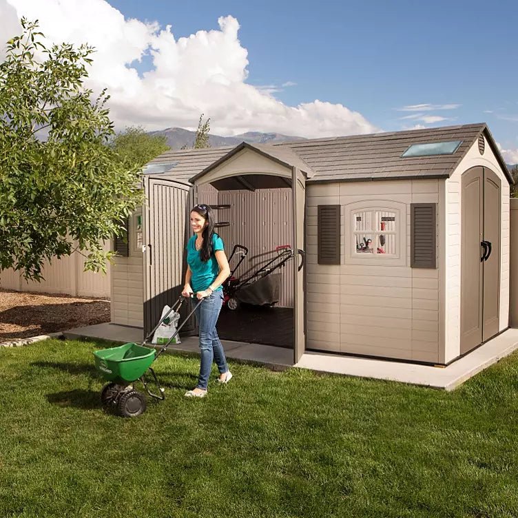 15′ x 8′ Dual-Entry Outdoor Storage Shed - Image 8