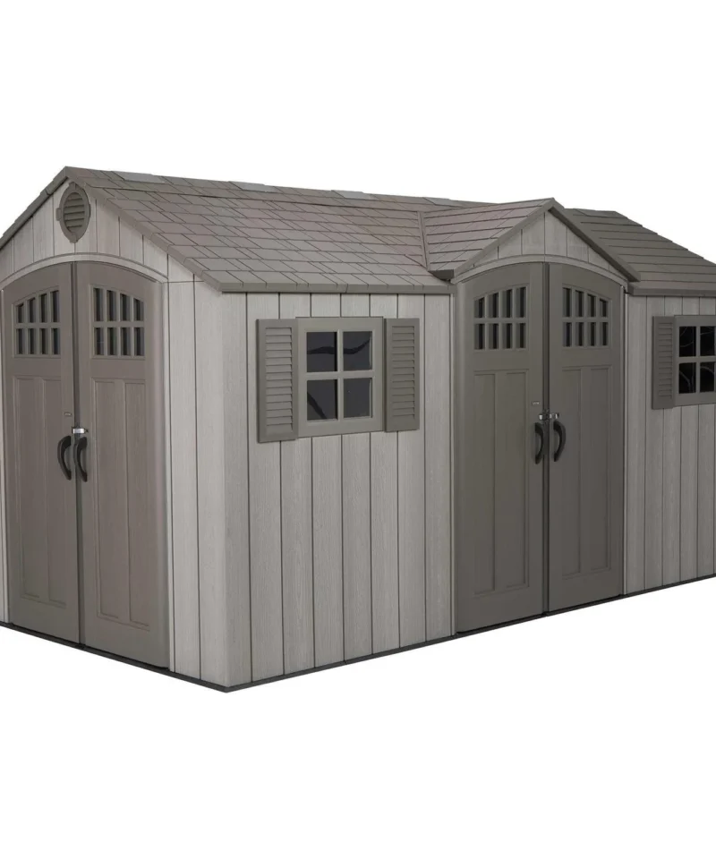 Lifetime 15 Ft X 8 Ft Outdoor Storage Sheds – 60318 - Image 4